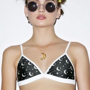 WILDFOX Stars & Moon Triangle Bikini Bralette